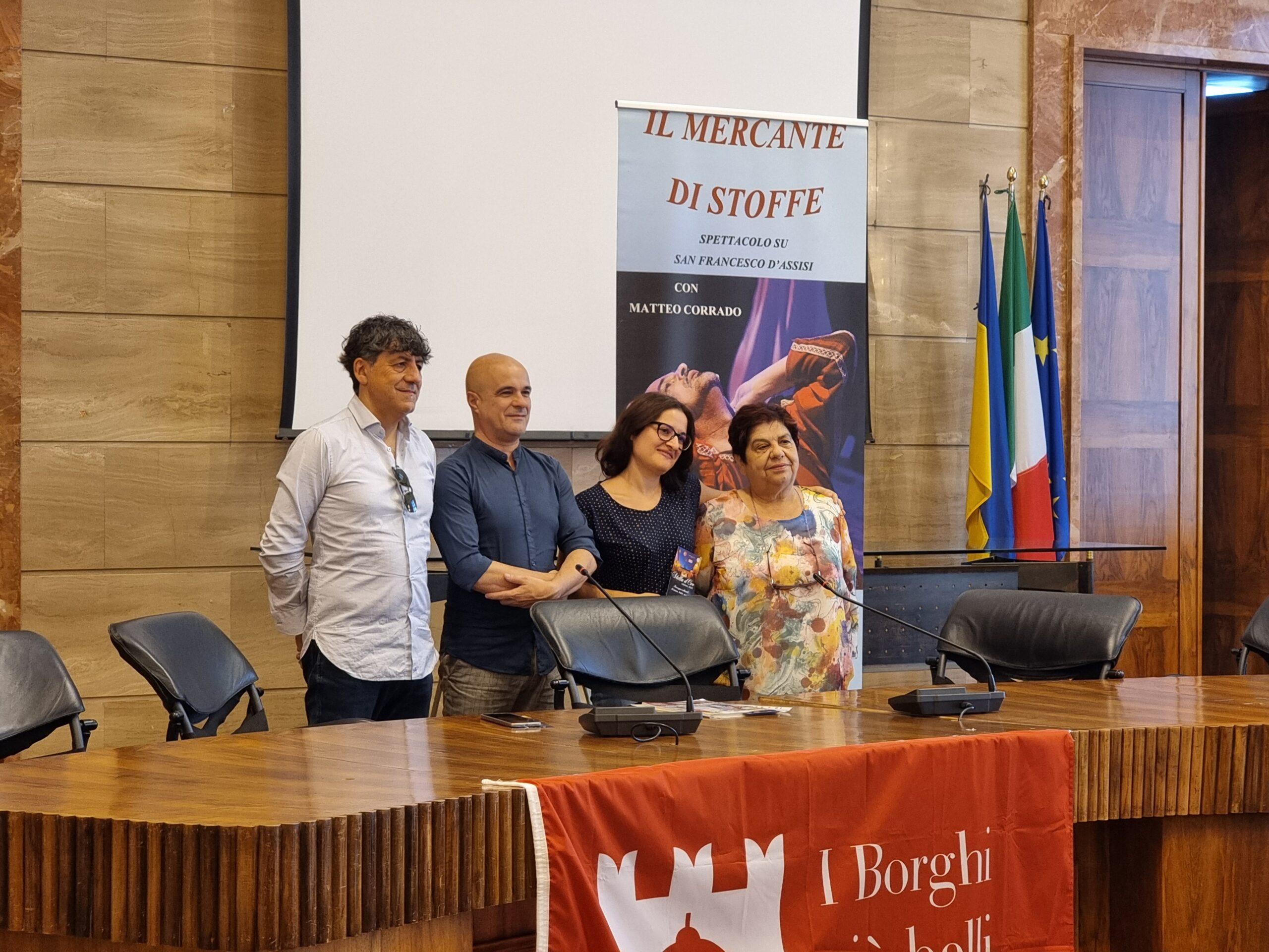 “IL MERCANTE DI STOFFE” AL FESTIVAL CULTURALE STELLA D’ORO DI ALLERONA